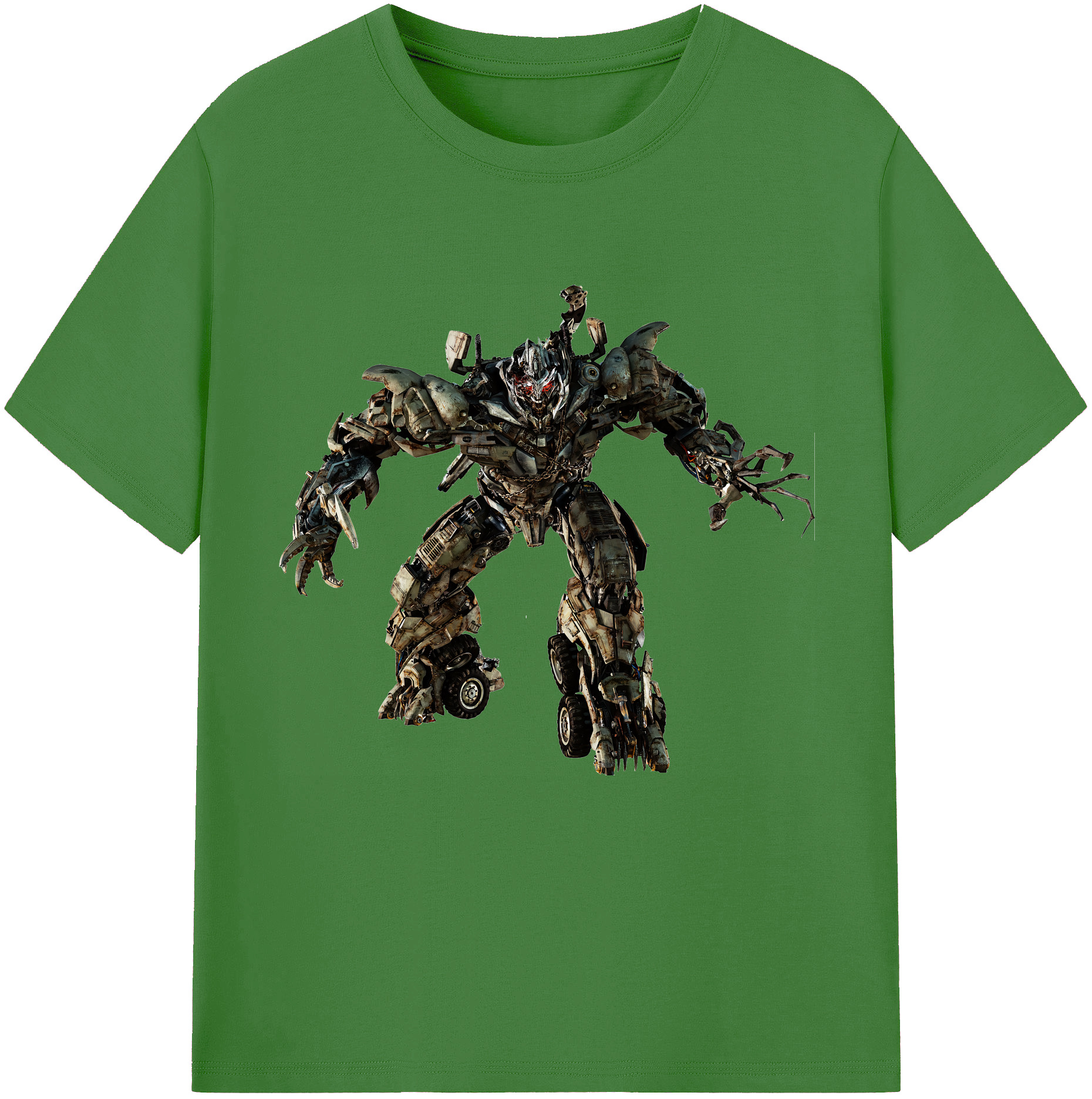 （画像用） Transformers トランスフォーマー レディースカジュアルプリントTシャツ（綿100％）